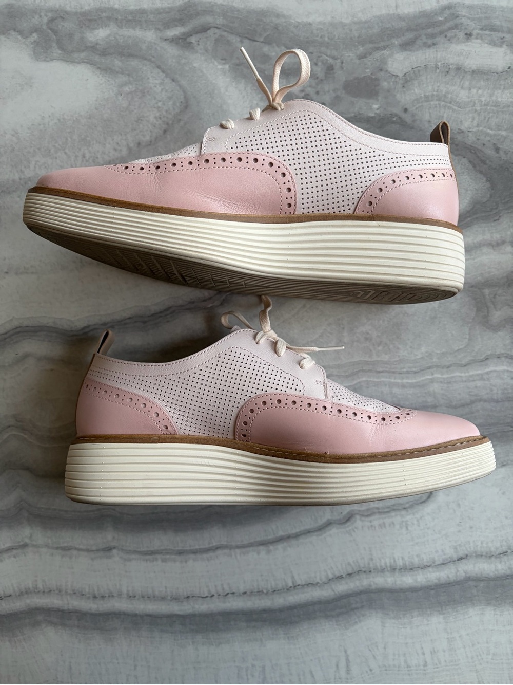 Cole Haan Women's ØriginalGrand Platform Wingtip Oxfords - Picture 8 of 10